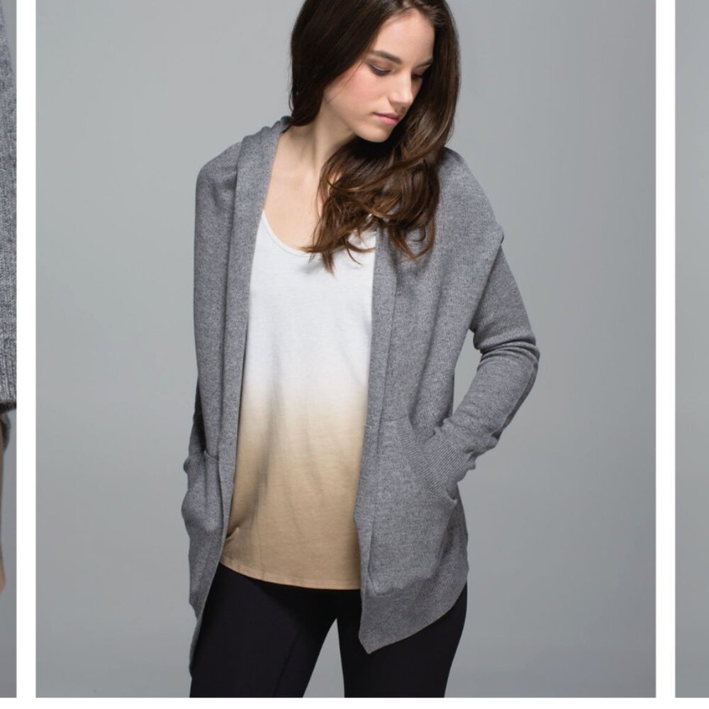 Lululemon Cabin Yogi Wrap - Grey